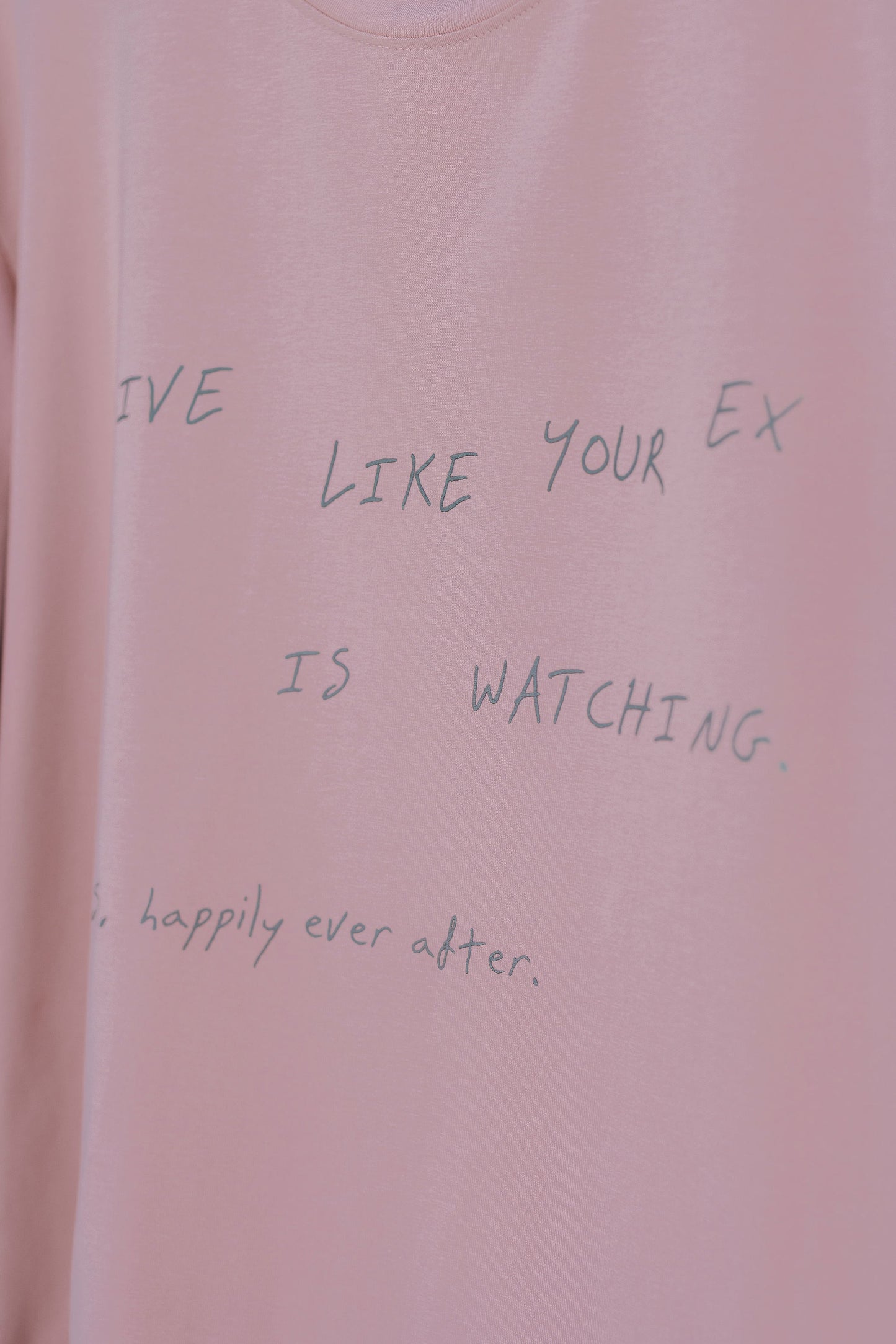 Oversized T-Shirt "happily ever after"