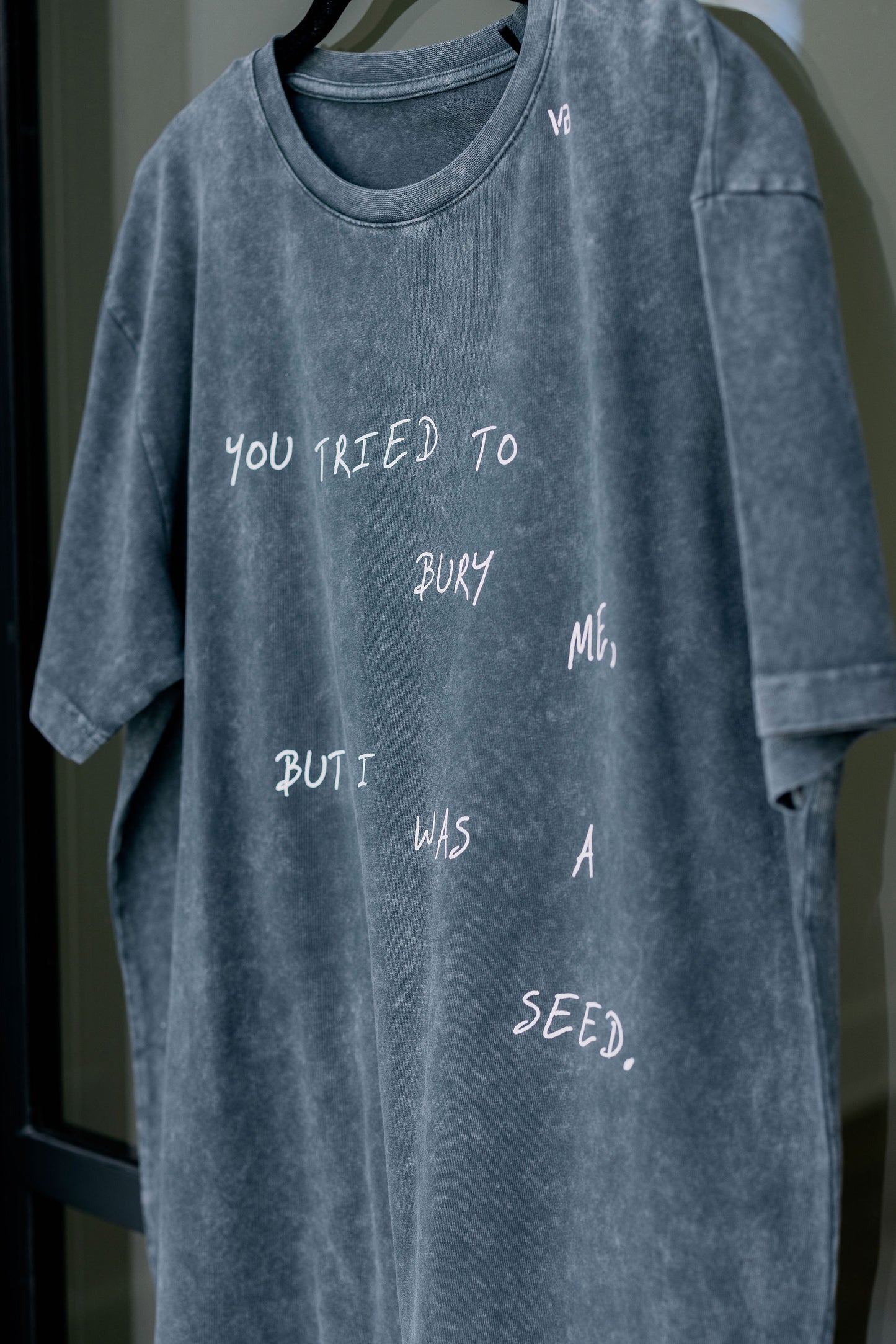 Washed Marbel T-Shirt "bury me"