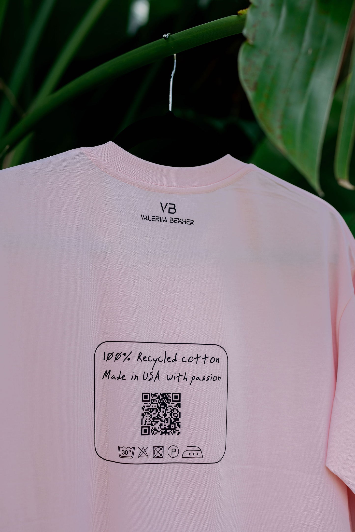 Oversized T-Shirt Pink "I'am enough"