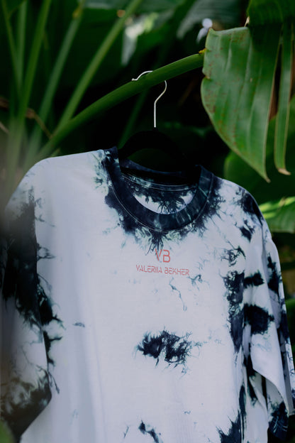 Oversized T-Shirt "Marble Tie Dye"