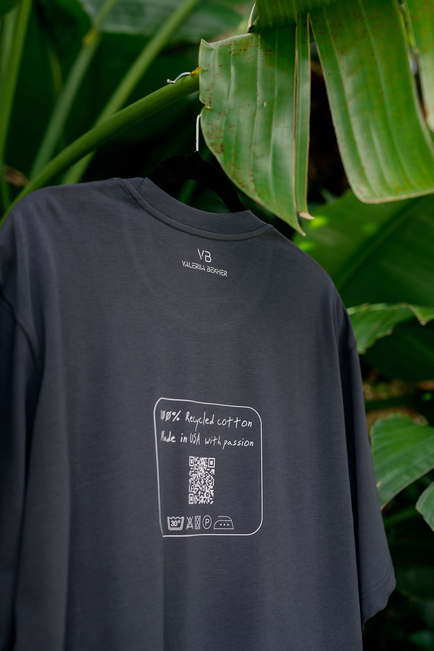 Oversized T-Shirt Graphite "I'am a Woman"